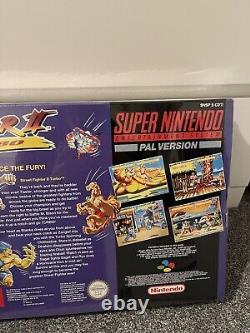 Console Super Nintendo Snes. Street Fighter II Turbo Edition. Neuf sous blister.