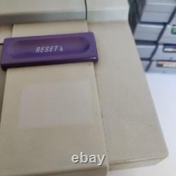 Console Super Nintendo VTG SNES Bundle avec 2 manettes et 4 jeux testés et fonctionnels