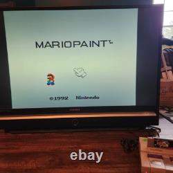 Console Super Nintendo VTG SNES Bundle avec 2 manettes et 4 jeux testés et fonctionnels