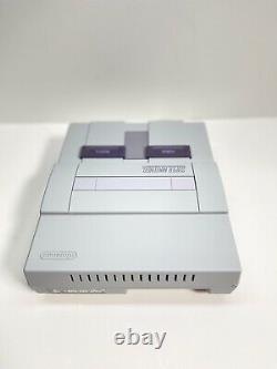 Console Système Super Nintendo Snes Avec 1 Contrôleur 1 Jeu