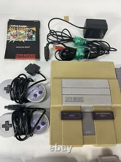 Console de jeu Super Nintendo SNES Originale + 6 jeux (Bon prix) Ensemble