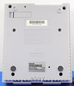 Console de jeux vidéo Super Nintendo SNES en bundle (OEM Nintendo) + 2 jeux testés