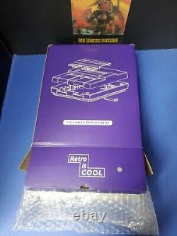Console de système Super Nintendo SNES SNS-001 - Ensemble de système avec nouvelle console grise