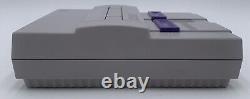 Console de système Super Nintendo SNES SNS-001 Lot de bundle avec manettes, cordons testés