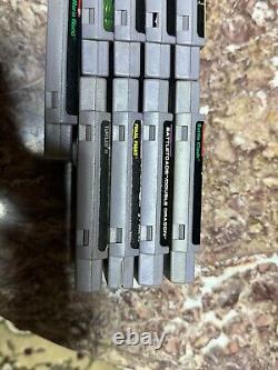 Console de système Super Nintendo SNES avec lot de 10 jeux