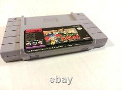 Contes tordus de Spike McFang SNES Authentique Super Nintendo Testé Sauvegardes Fonctionnent