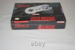 Contrôleur SNES Super NES Nintendo 1991 OEM Authentique BOÎTE D'USINE SCELLÉE