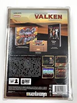 Costumes d'assaut Valken Ass-117a pour collectionneurs SNES Super Nintendo neuf avec protecteur