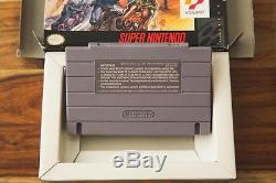 Coucher De Soleil Riders Super Nintendo Snes 1993 Manuel De Boîte Complète Konami Cib Rare