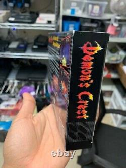 Crête du Démon (Super Nintendo Entertainment System, SNES) Complet CIB NR MINT