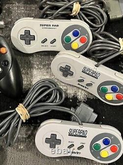 DEUX (2) Consoles SNES & N64, extras, jeux Super Nintendo / 64 en lot, LIVRAISON GRATUITE