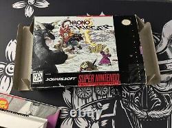 Déclencheur Chrono (Super Nintendo Entertainment System, 1995) SNES avec boîte et manuel