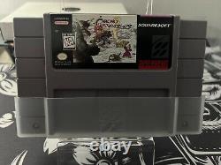 Déclencheur Chrono (Super Nintendo Entertainment System, 1995) SNES avec boîte et manuel
