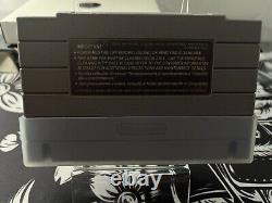 Déclencheur Chrono (Super Nintendo Entertainment System, 1995) SNES avec boîte et manuel