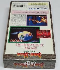 Demon's Blazon Demons Crest Super Famicom Japon Jeu Neuf De Jpn