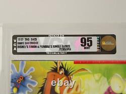 Disney's Timon & Pumbaa's Jungle Games Super Nintendo Snes Vga Gold 95 Mint