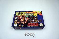 Donkey Kong Country 1 2 3 Ensemble de jeux vidéo Super Nintendo SNES en boîtes PAL G