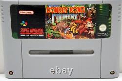 Donkey Kong Country 1 2 3 Ensemble de jeux vidéo Super Nintendo SNES en boîtes PAL G