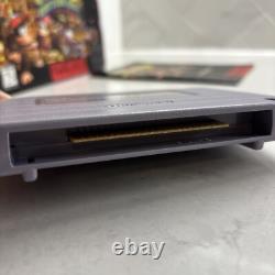 Donkey Kong Country 2 CIB Complet Authentique Jeu Super Nintendo SNES Fonctionnel