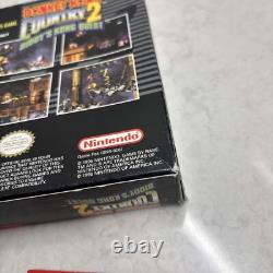 Donkey Kong Country 2 CIB Complet Authentique Jeu Super Nintendo SNES Fonctionnel