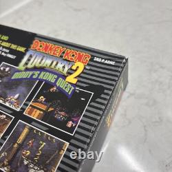Donkey Kong Country 2 CIB Complet Authentique Jeu Super Nintendo SNES Fonctionnel