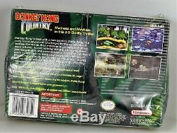 Donkey Kong Country Brand New Scellé En Usine Rare! Super Nintendo Snes