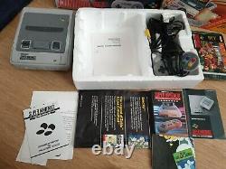 Donkey Kong Country Crate, Super Nintendo Snes Console, Boxed, With Leads & Game