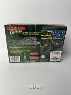 Donkey Kong Country Nintendo SNES Players Choice Tout Neuf Sous Cellophane