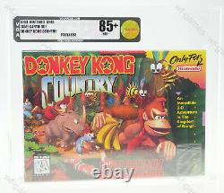 Donkey Kong Country Super Nintendo Snes Nouveau Sealed Graded Vga 85+ Grail Rar