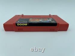 Doom Snes Minty Cart Avec Boîte Authentique Propre Et Testée Rare Super Nintendo