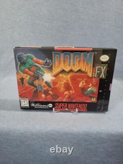 Doom (Super Nintendo Entertainment System SNES) Complet dans la boîte CIB
