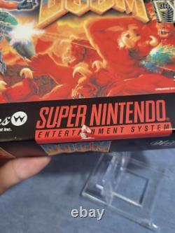 Doom (Super Nintendo Entertainment System SNES) Complet dans la boîte CIB