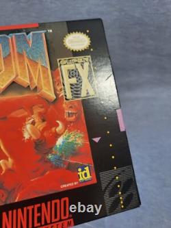 Doom (Super Nintendo Entertainment System SNES) Complet dans la boîte CIB