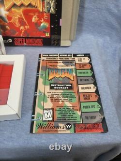 Doom (Super Nintendo Entertainment System SNES) Complet dans la boîte CIB