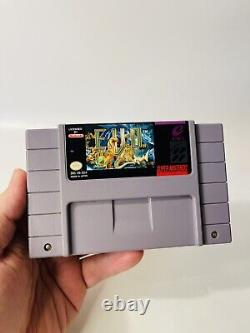 E. V. O. À la recherche d'Eden (Super Nintendo, SNES) Cartouche authentique uniquement - ÉTAT FANTASTIQUE