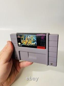 E. V. O. À la recherche d'Eden (Super Nintendo, SNES) Cartouche authentique uniquement - ÉTAT FANTASTIQUE
