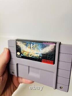 E. V. O. À la recherche d'Eden (Super Nintendo, SNES) Cartouche authentique uniquement - ÉTAT FANTASTIQUE