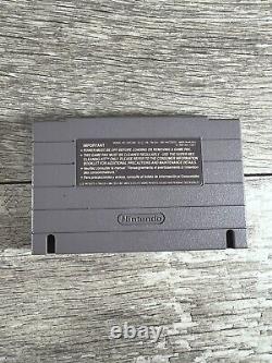 EarthBound SNES Super Nintendo Entertainment System 1995 Authentique/ Testé