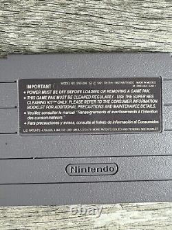 EarthBound SNES Super Nintendo Entertainment System 1995 Authentique/ Testé