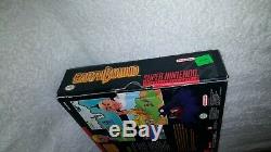 Earthbound Big Box Cib Complète Super Nintendo Snes Authentique Scratch Et Sniff