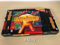 Earthbound Complète Snes Jeu Super Nintendo Cib Guide Big Box Terre Bound