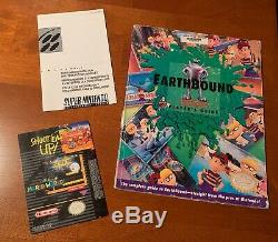 Earthbound Snes Big Box Authentique Super Nintendo Cib Complete 1994