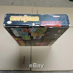 Earthbound Snes Super Nintendo Big Box Seulement Sans Jeu Rare Shape Authentic