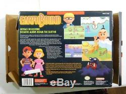 Earthbound Super Nintendo Snes 1995 Jeu Big Box Guide Du Lecteur Scratch N Sniff
