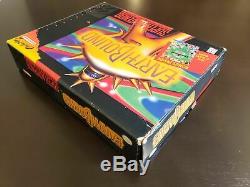 Earthbound Super Nintendo Snes Cartouche De Jeu Box Et Insérer Nettoyer Vg