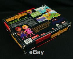 Earthbound Super Nintendo Snes Cib Complete Box Withmint Panier, New Scratch & Sniff