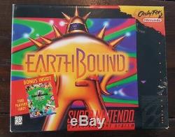 Earthbound (snes Super Nintendo) Complète Cib Avec Scratch N Sniff
