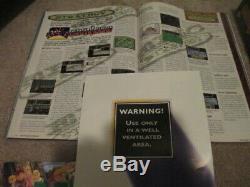 Earthbound (snes Super Nintendo) Complète Cib Avec Scratch N Sniff + Magazine Ad