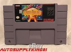 Earthbound (super Nintendo Snes, 1995) - Photos Authentiques De Plateau De Cartouche De Jeu Mint