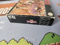 Eaux Inexplorées Nouveaux Horizons SNES Super Nintendo CIB Complet